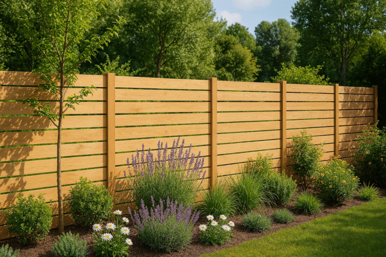 Lpa-amenagement-exterieur - Clôture en Bois : Guide Complet pour un Extérieur Naturel et Élégant - Featured Image 1